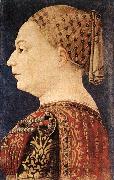 BEMBO, Bonifazio Portrait of Bianca Maria Sforza oil on canvas